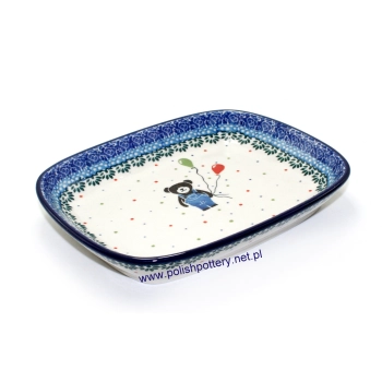 Półmisek prostokątny dek. 3328X Miś